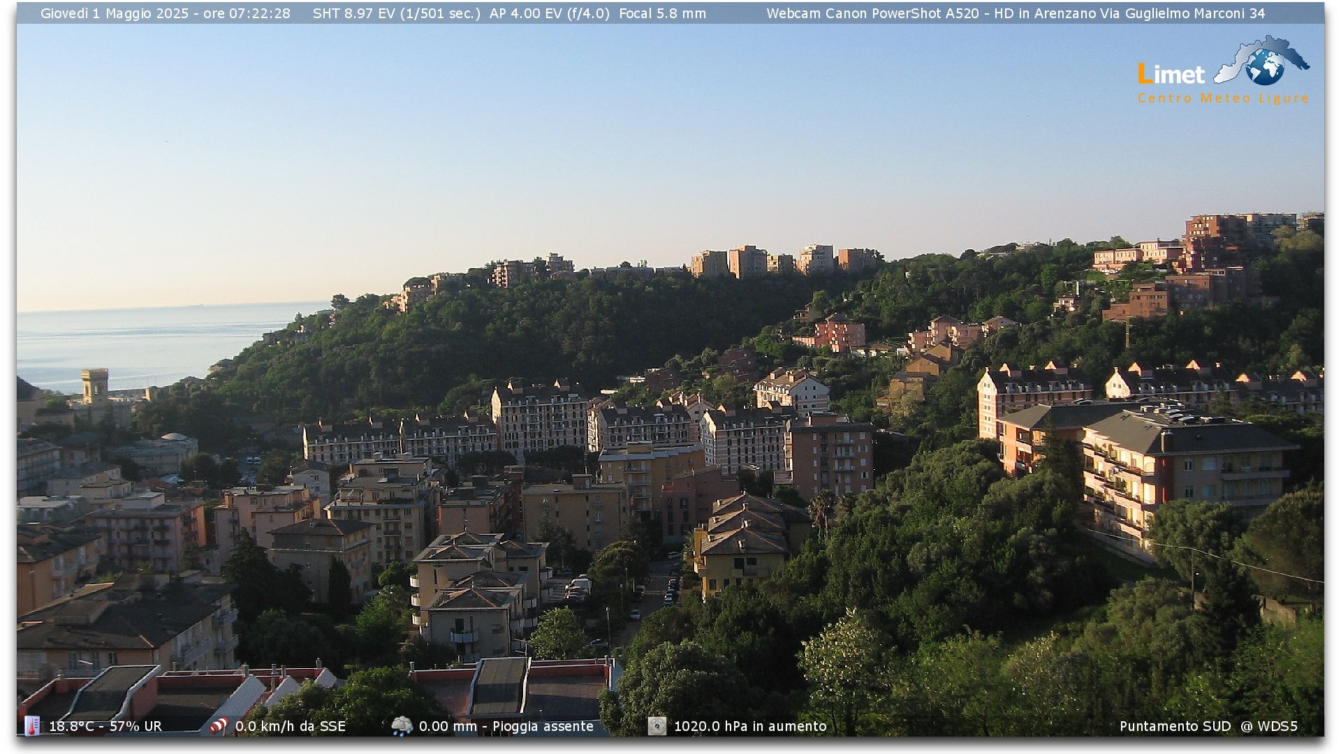 Webcam Arenzano - MeteoArenzano.com